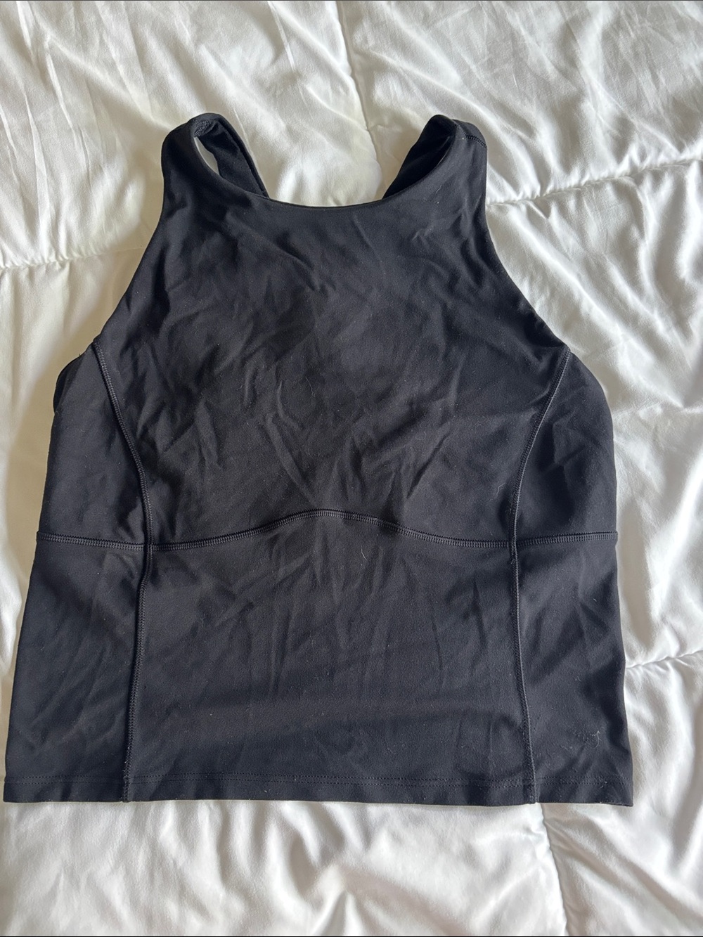 Key to balance Lulu lemon Athletic Tank with built in bra